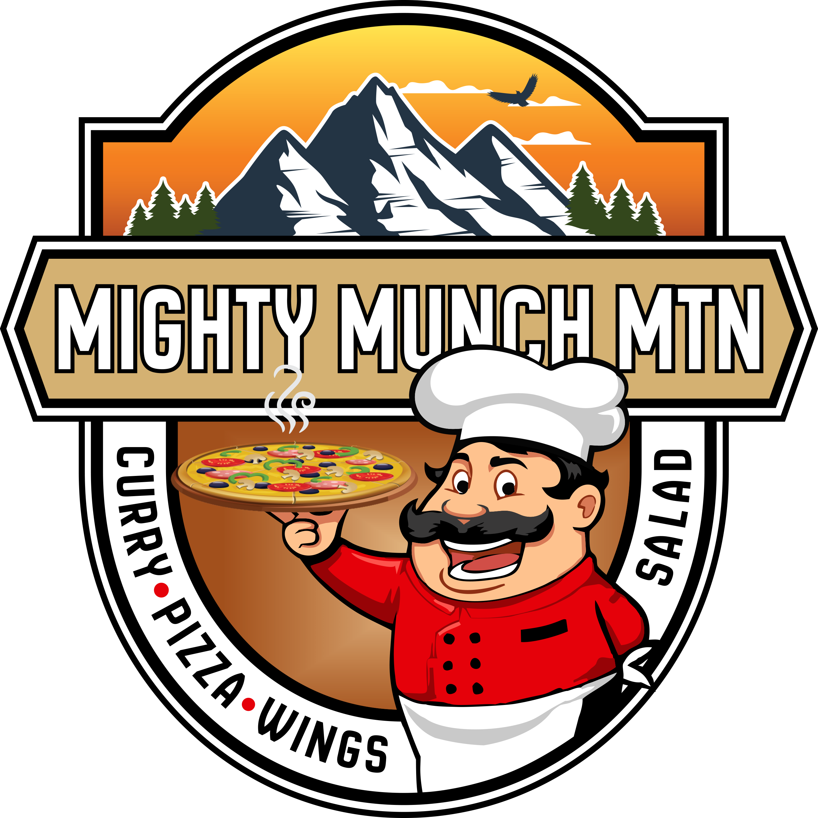 Migthy Munch Mtn Curry Pizza Oregon City